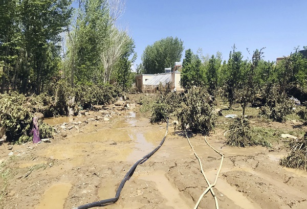 Floods in Afghanistan in world news & headline news