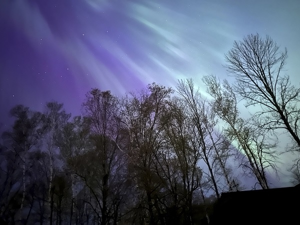 northern lights seen in solar storm & science news