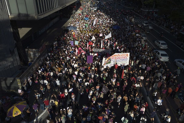 Brazil's protests for abortion rights in headline news & breaking news