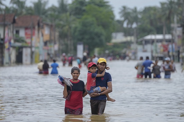 Sri Lanka's floods in world news & online news