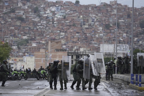 Unrest occurred during Venezuela's elections in headline news