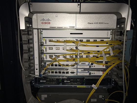 An example of a router in Cisco layoffs in breaking news