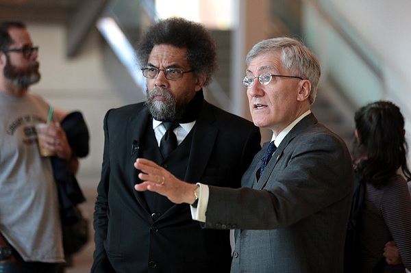 Cornel West in headline news