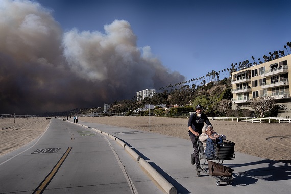 online news headlines north american news new wildfires southern California