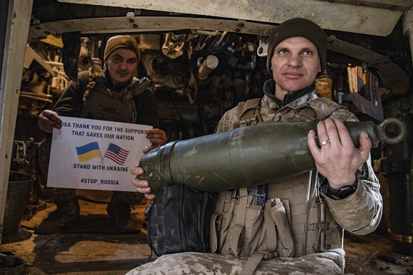 Ukraine arms flow resumes